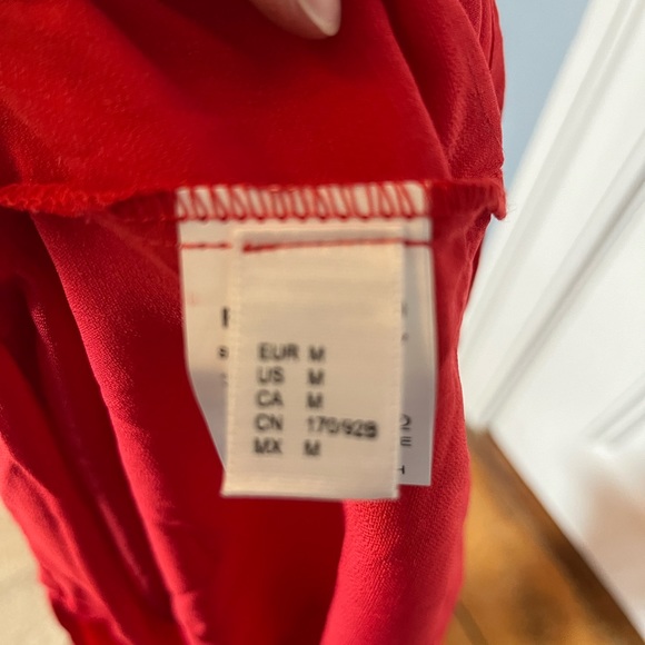 Red Ruffled Dress - Picture 5 of 5